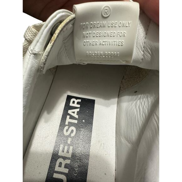 Golden Goose White and Pink pure star sneakers size‎ 42 - Picture 8 of 11